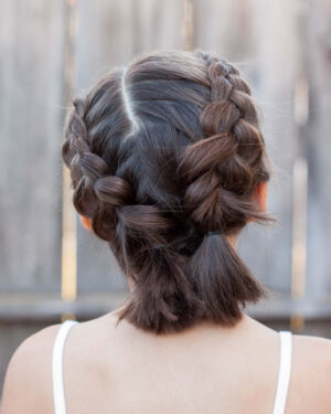 Peinados con Trenzas Cabello Corto: La Elegancia en Miniatura